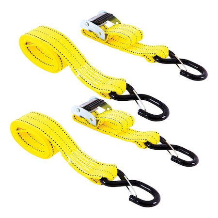 Keeper Keeper 2 in. W X 8 ft. L Yellow Tie Down Strap 800 lb 1 pk 5707